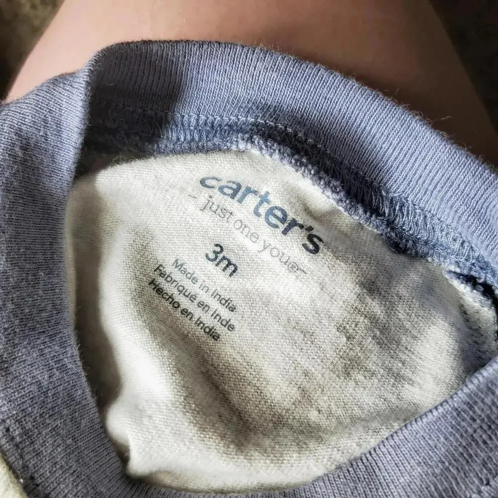 Carter's Baby Boy Size 3M Outfit Bundle - 2 Pieces